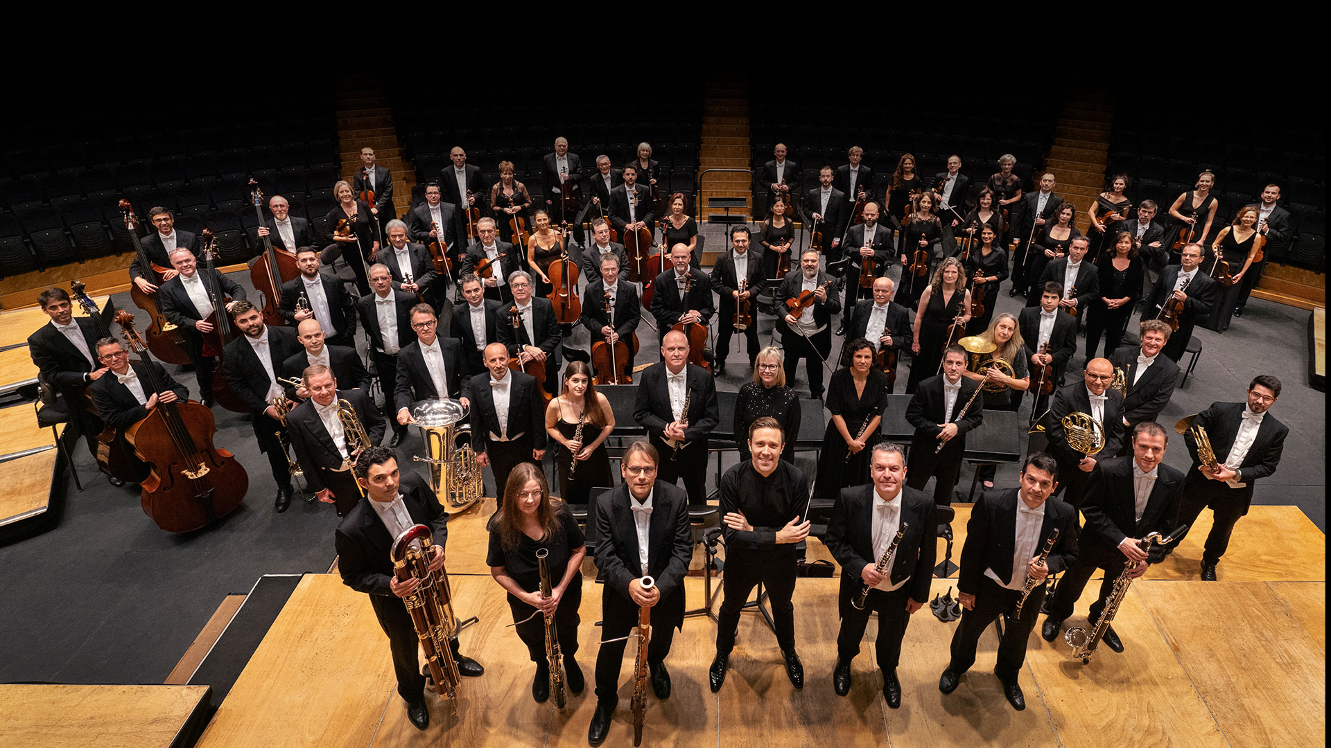 Orquesta Sinfónica de Galicia, Pacho Flores, José Luis Gómez, Concierto en Ferrol